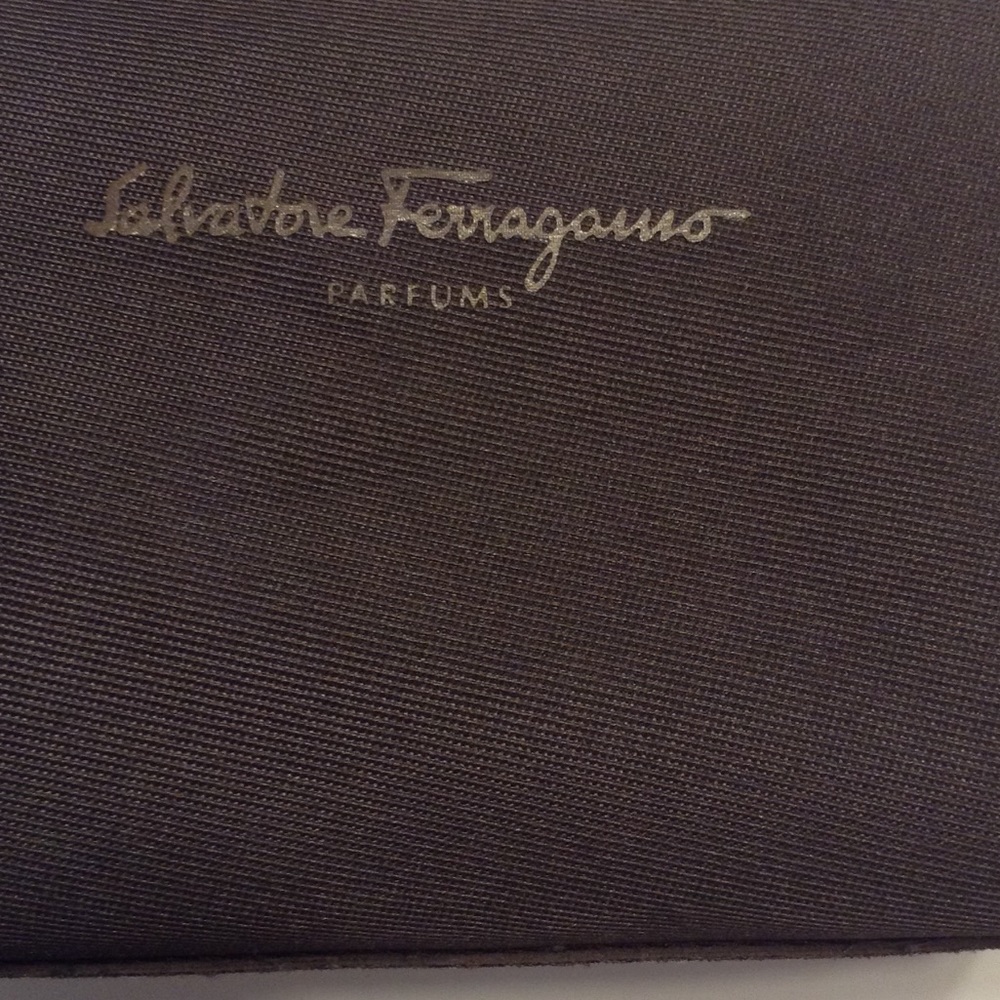 Salvatore Ferragamo Parfum Canvas Cosmetic Case - Picture 5 of 5